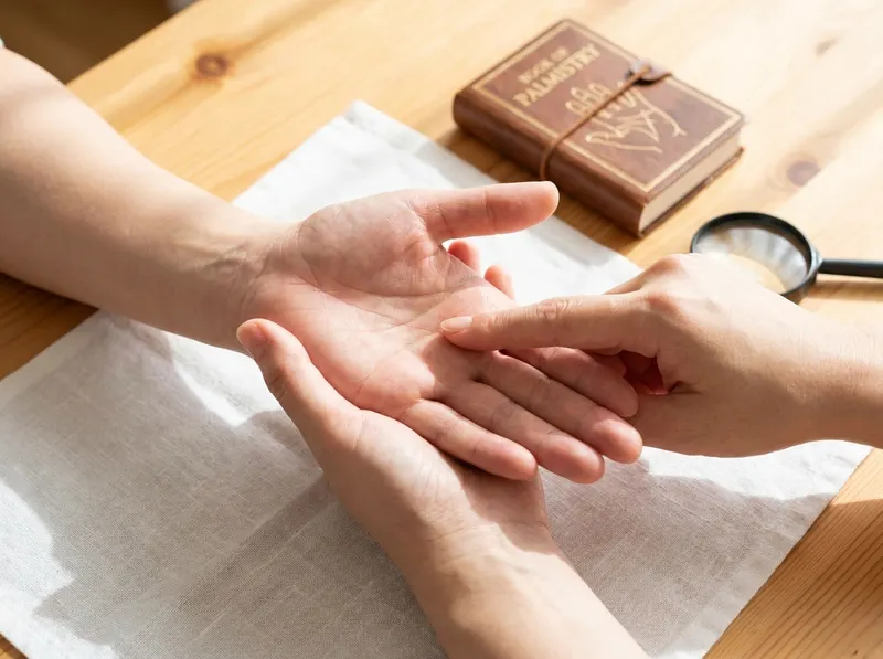 Lectura de las líneas de la palma de la mano